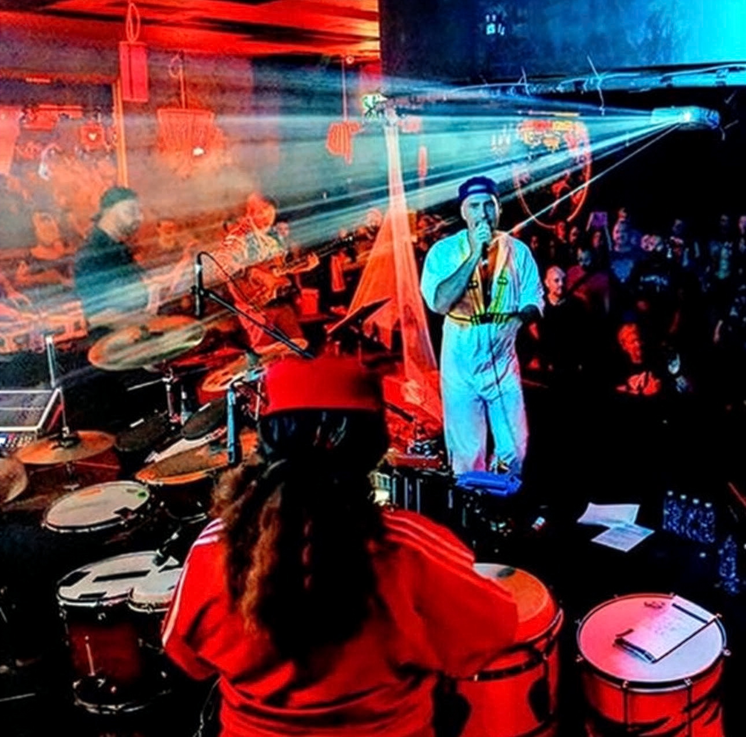 Brian El Dorado performing the Beastie Boys Live Experience